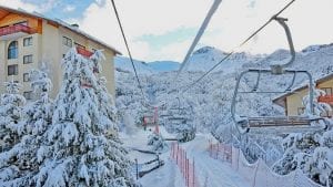 Nevados De Chillan Ski lift - Chile Ski Resort