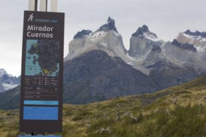 Day hikes in Torres del Paine Mirador Cuernos